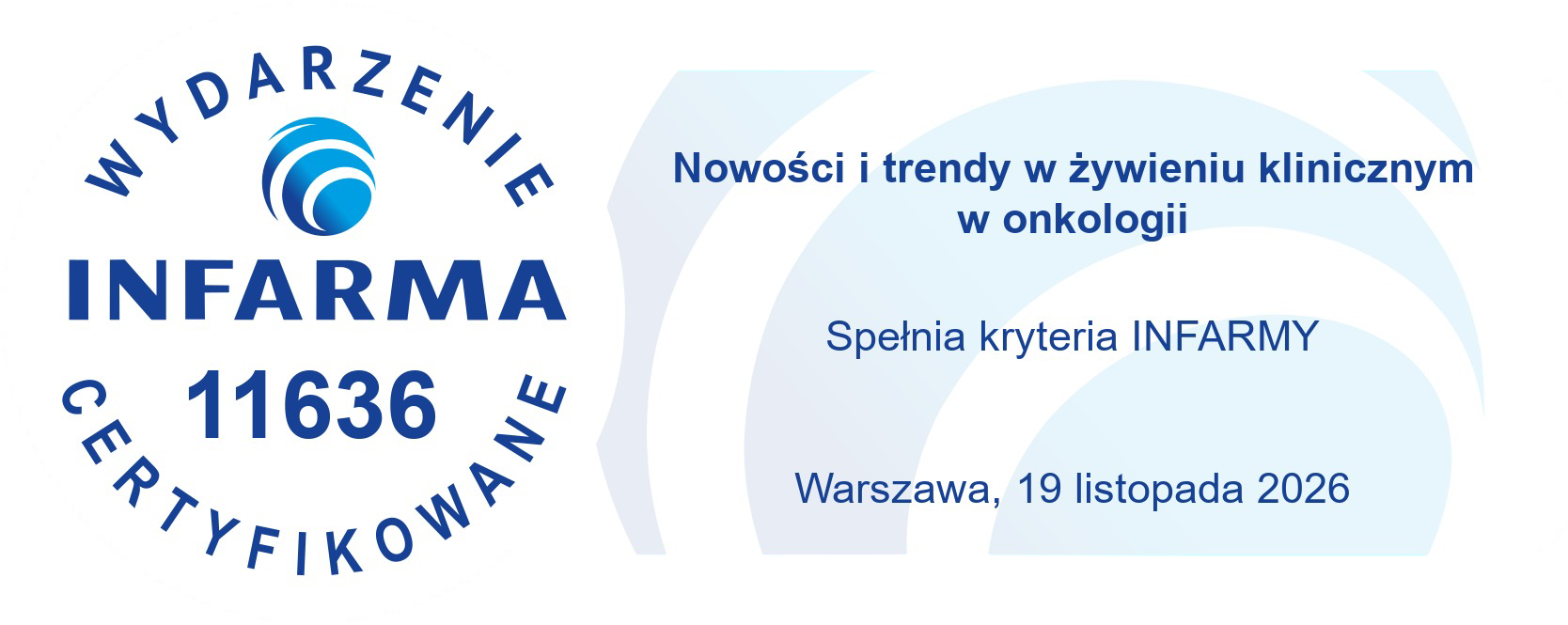 Spełnia kryteria Infarmy